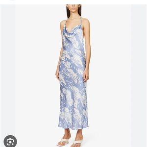 Reformation Torin silk dress